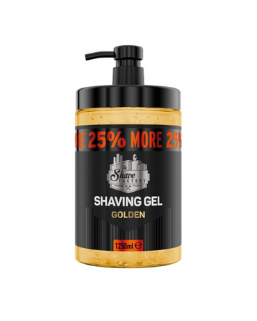THE SHAVE FACTORY SHAVING GEL GOLDEN 1250 ML.