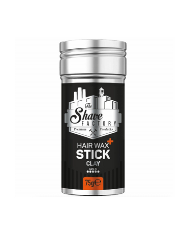 THE SHAVE FACTORY HAIR WAX STICK CLAY HOLD 75 GRS.