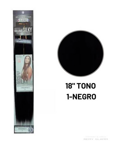 EVE HAIR PLATINO VOLUME SILKY 18" TONO 1