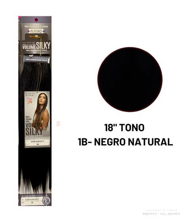 EVE HAIR PLATINO VOLUME SILKY 18" TONO 1B