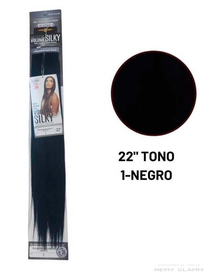 EVE HAIR PLATINO VOLUME SILKY 22" TONO 1