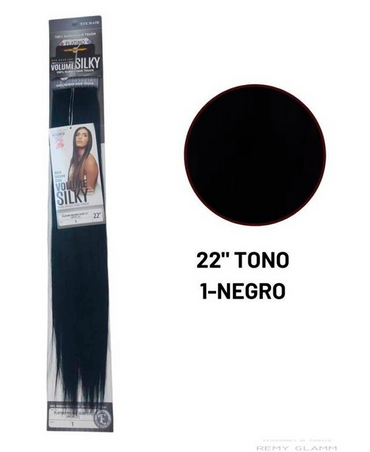 EVE HAIR PLATINO VOLUME SILKY 22" TONO 1