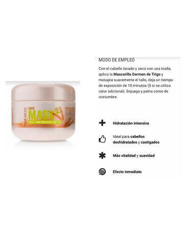 SALERM MASCARILLA GERMEN DE TRIGO 200 ML.