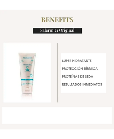 SALERM 21 SILK LEAVE IN CONDITIONER TUBO 200 ML.