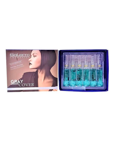 SALERM GRAY COVER CAJA C/12 AMP. 5 ML.