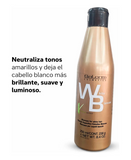 SALERM WB SHAMPOO ESPECIFICO CABELLOS BLANCOS 500 ML.