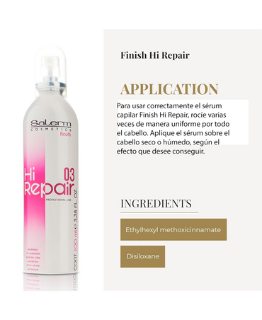 SALERM HI REPAIR FINISH PROTECTOR SOLAR CABELLO 100 ML.