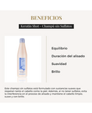 SALERM KERATIN SHOT CREMA ALACIANTE PASO 2 500 ML.