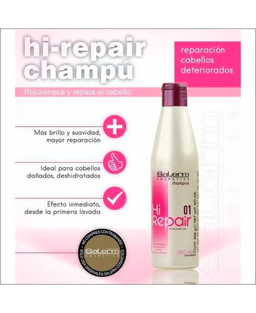 SALERM HI REPAIR SHAMPOO 250 ML.