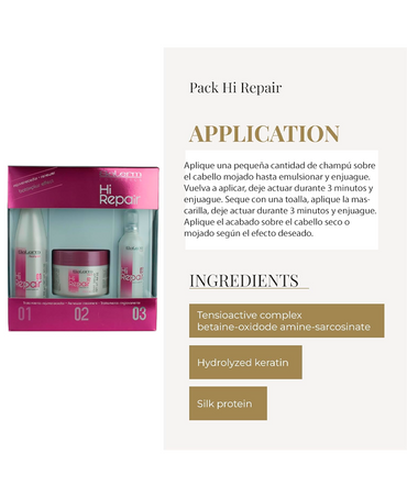 SALERM HI REPAIR KIT SH+MASK+FINISH