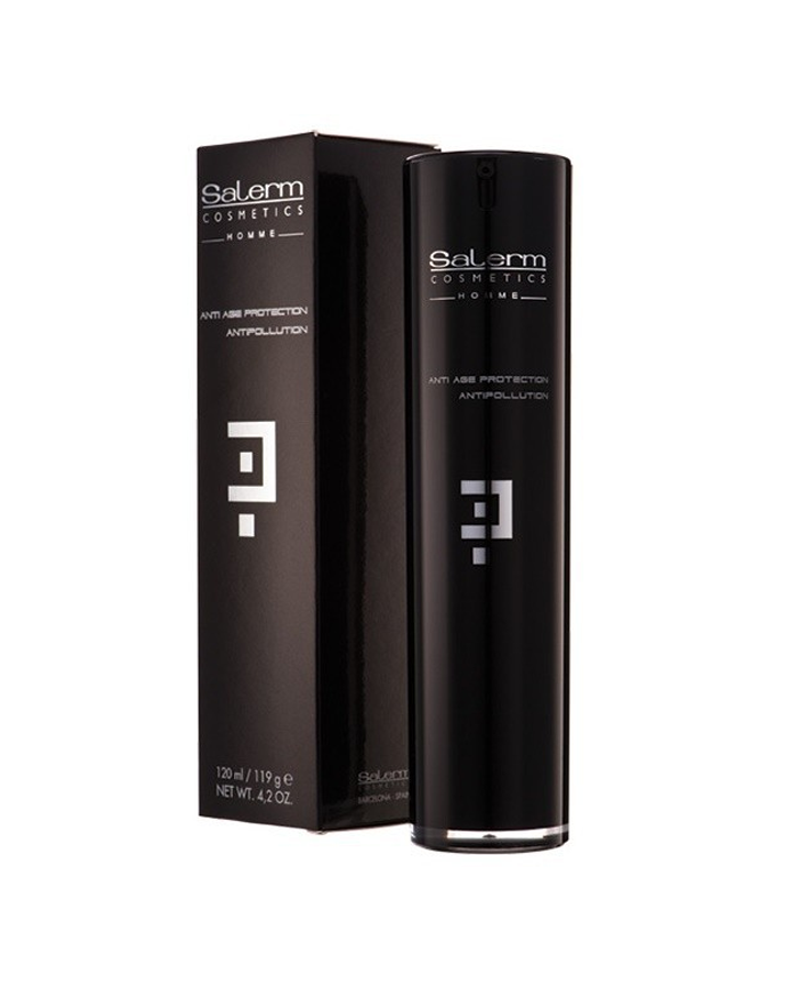 SALERM HOMME ANTI EDAD PROTECCION ANTICONTAMINACION 120 ML.