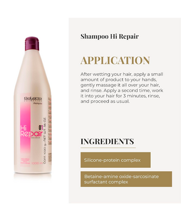 SALERM HI REPAIR SHAMPOO 1 LT.