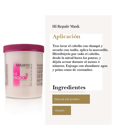SALERM HI REPAIR MASCARILLA 1000 ML.