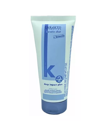 SALERM KERATIN SHOT DEEP IMPACT PLUS MASK 195 GRS.