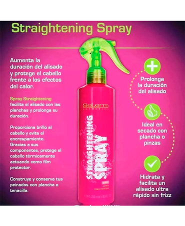 SALERM STRAIGHTENING TERMOPROTECTOR SPRAY 250 ML.