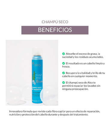 ALEA SHAMPOO EN SECO SPRAY 118 GRS.