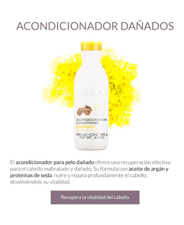 ALEA ACONDICIONADOR CABELLOS DAÑADOS CON ACEITE DE ARGAN 500 ML.