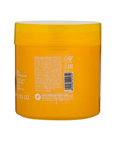 ALEA MASCARILLA CABELLOS DAÑADOS CON ACEITE DE ARGAN SIN PARABENOS 400 ML.