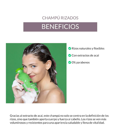 ALEA SHAMPOO CABELLOS RIZADOS SIN SULFATOS 500 ML.