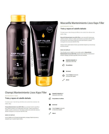 SALERM KAP FILLER KIT DE  MANTENIEMIENTO SHAMPOO+MASCARILLA