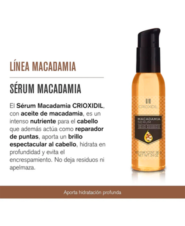 SALERM CRIOXIDIL MACADAMIA SERUM 100 ML. - El Palacio De La Belleza