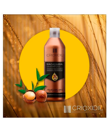 SALERM CRIOXIDIL MACADAMIA SHAMPOO 300 ML.