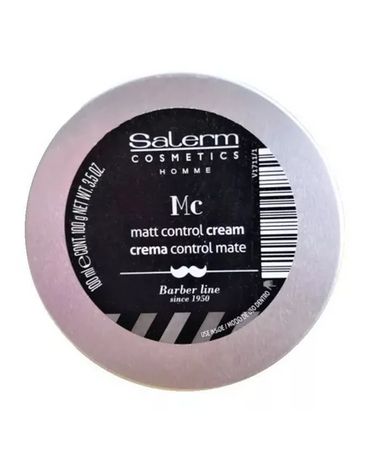 SALERM HOMME MATT CONTROL CREAM HAIR 100 GRS.