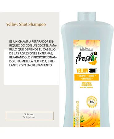 SALERM BIOKERA FRESH SHAMPOO 4000 ML.