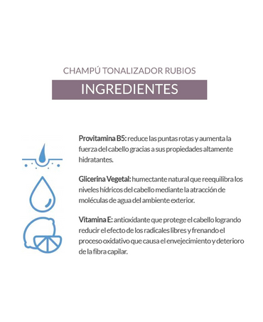 SALERM ALEA A-PLEX 4B SHAMPOO TONALIZADOR DE RUBIOS 250 ML.