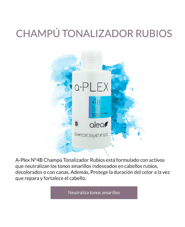 SALERM ALEA A-PLEX 4B SHAMPOO TONALIZADOR DE RUBIOS 250 ML.