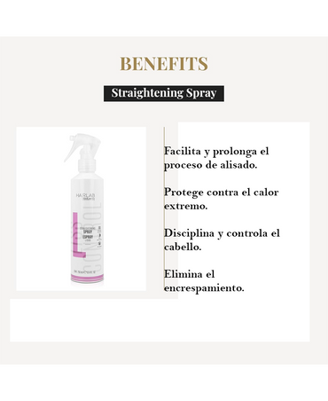 SALERM HAIR LAB STRAIGHTENING SPRAY LISS CONTROL 250 ML.