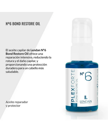LENDAN PLEX FORTE BOND RESTORE OIL NO.6 75 ML.
