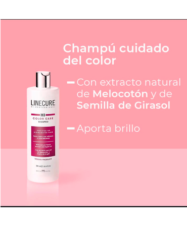 LINECURE HI COLOR CARE SHAMPOO 300 ML.