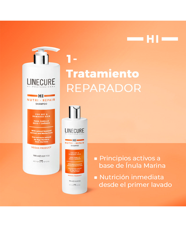 LINECURE HI NUTRI-REPAIR SHAMPOO 300 ML.