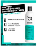 REVLON PROYOU THE MOISTURIZER SHAMPOO 350 ML.