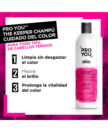 REVLON PROYOU THE KEEPER SHAMPOO 350 ML.