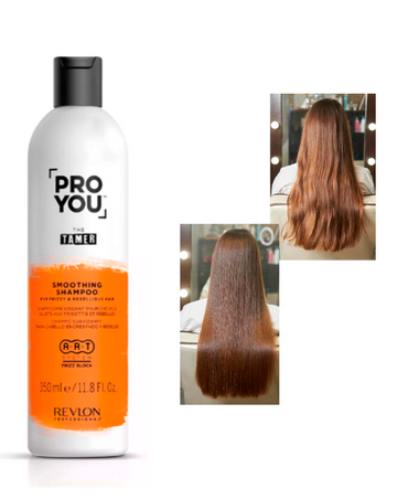 REVLON PRO YOU THE TAMER SMOOTHING SHAMPOO 350 ML.