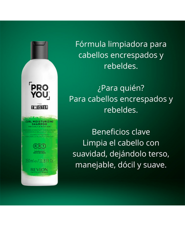 REVLON PROYOU THE TWISTER SHAMPOO 350 ML.