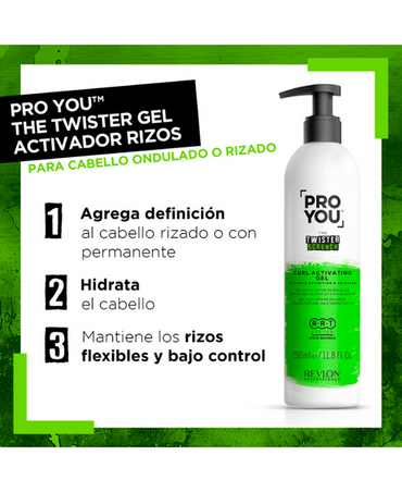 REVLON PROYOU THE TWISTER SCRUNCH 350 ML.