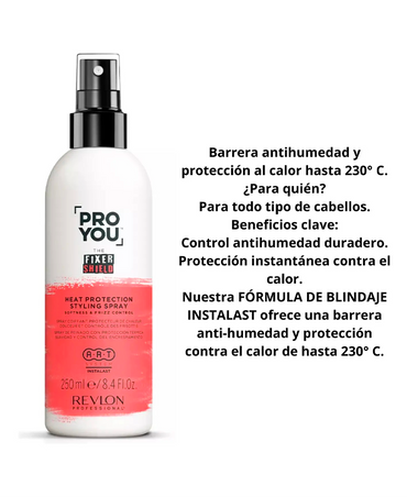 REVLON PRO YOU THE FIXER SHIELD 250 ML. TERMOPROTECTOR