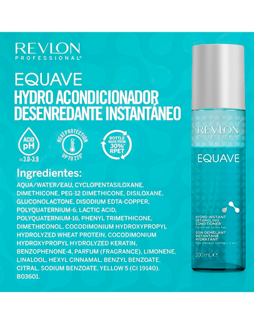 REVLON EQUAVE BIFASICO DESENREDANTE 200 ML.