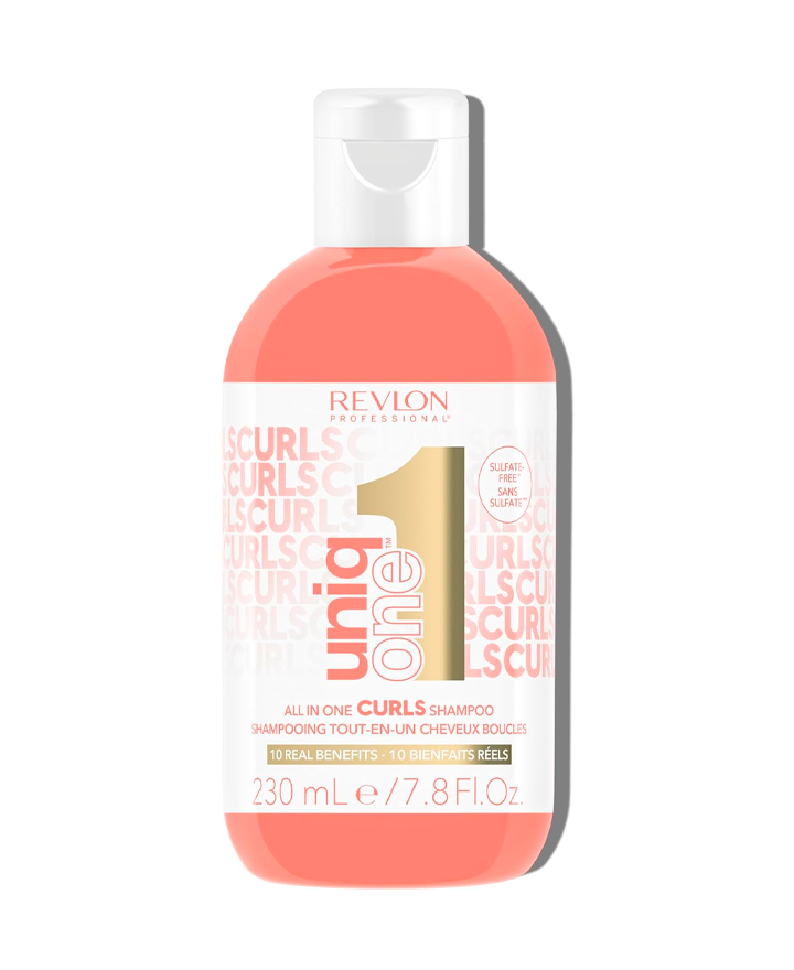 REVLON UNIQ ONE ALL IN ONE CURLS SHAMPOO 230 ML.