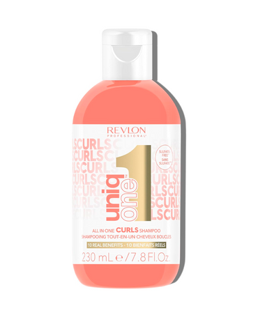 REVLON UNIQ ONE ALL IN ONE CURLS SHAMPOO 230 ML.