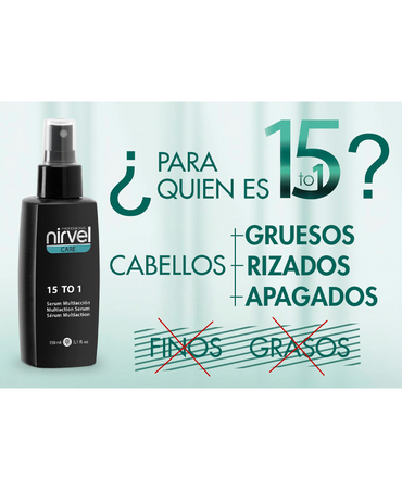 NIRVEL CARE SERUM MULTIACCION 15 TO 1 150 ML.