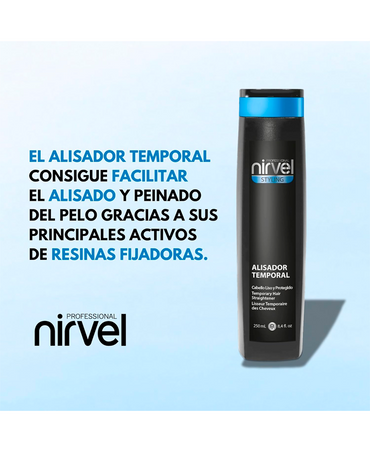 NIRVEL CARE ALISADOR TEMPORAL BRUSHING 250 ML.
