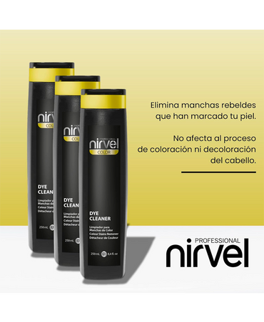 NIRVEL PROFESSIONAL DYE CLEANER 250 ML.