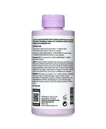 OLAPLEX NO.4P SHAMPOO MATIZADOR BLONDE ENHANCER 250 ML.