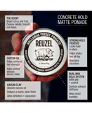 REUZEL CONCRETE HOLD MATTE POMADE 113 GRS.