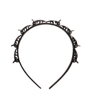J BABE BLACK TWISTY-BANGS HEADBAND TH02