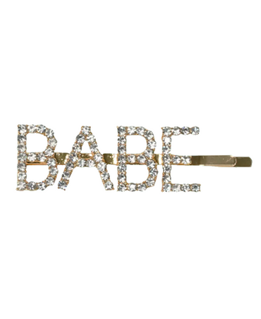 J BABE SPARKLY HAIR CLIPS DIAMOND BABE HC08